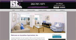 Desktop Screenshot of myinsulationspecialists.com
